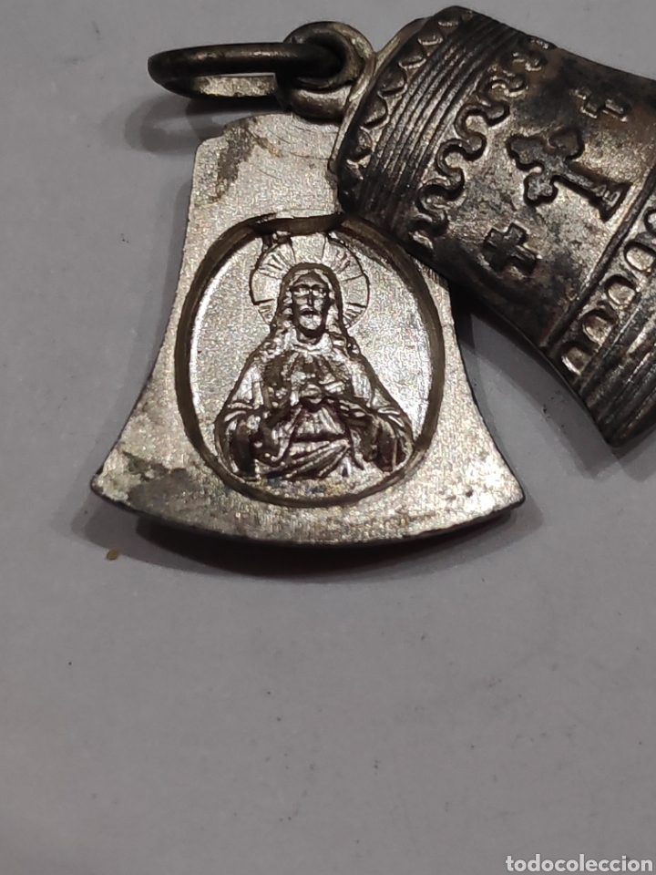 Antig&uuml;edades: Relicario de la Virgen y Jes&uacute;s - Foto 4