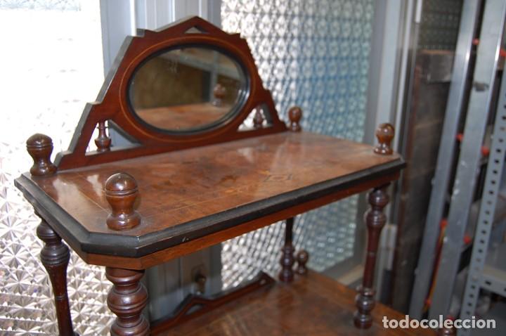 Antig&uuml;edades: SERVIDOR WHAT-NOT DE 1880 - Foto 12