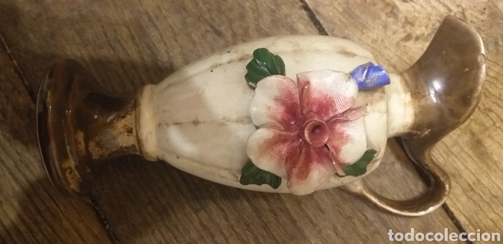 Antig&uuml;edades: Jarron porcelana capodimonte - Foto 1