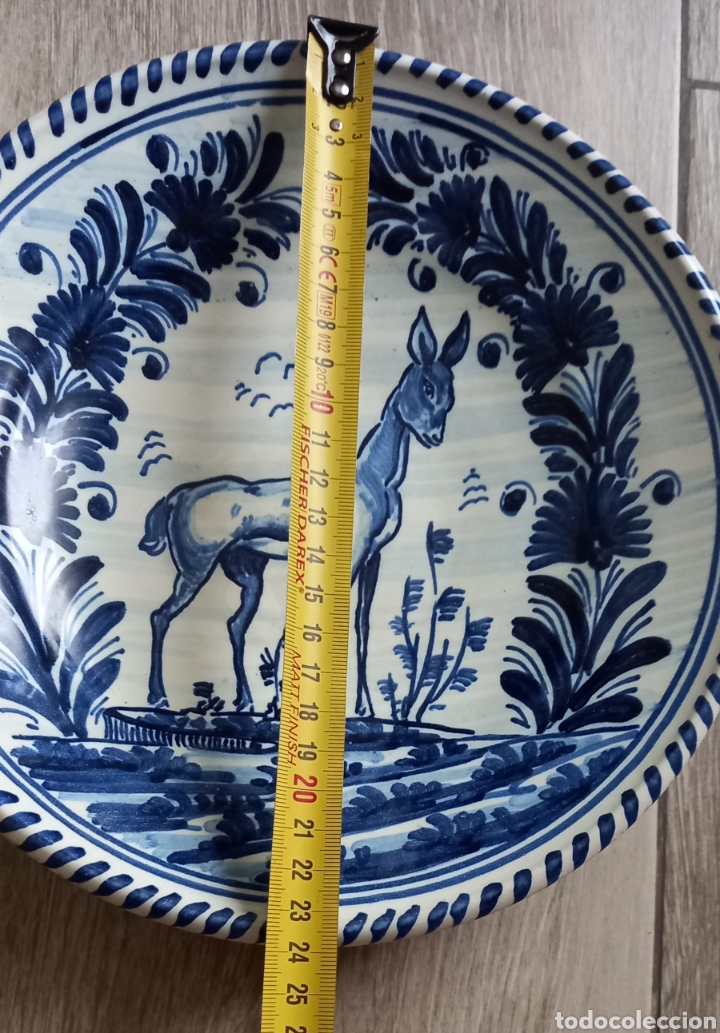 Antig&uuml;edades: Antiguo plato de cer&aacute;mica - Foto 4