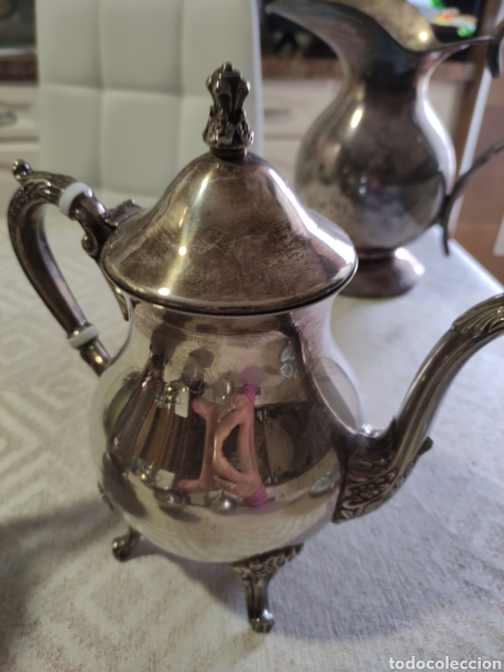 Antig&uuml;edades: Juego de caf&eacute; muy bonito - Foto 5