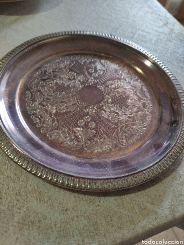 Antig&uuml;edades: Plato o bandeja redonda - Foto 1