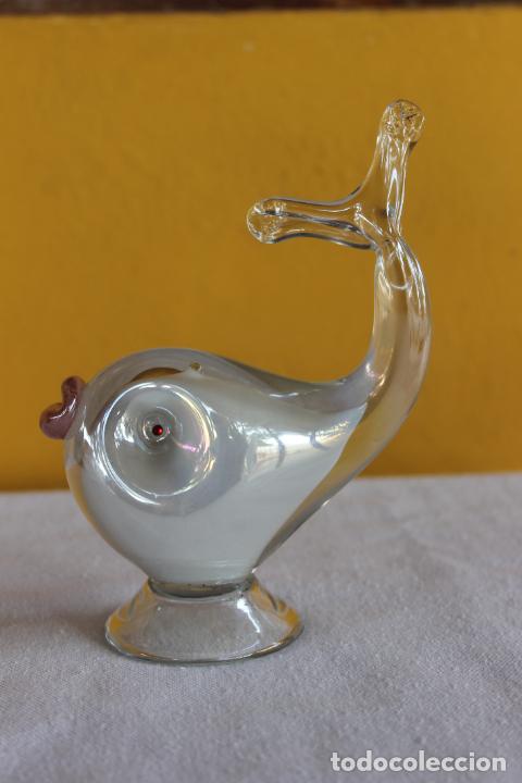 Antig&uuml;edades: PEZ CRISTAL MURANO - Foto 2