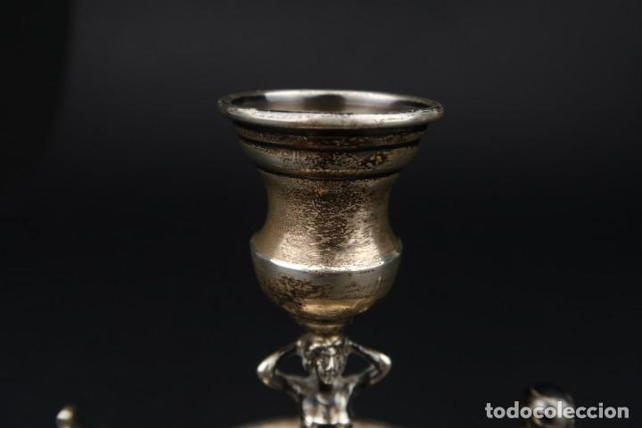 Antig&uuml;edades: Antigua Palmatoria de Plata - Foto 4