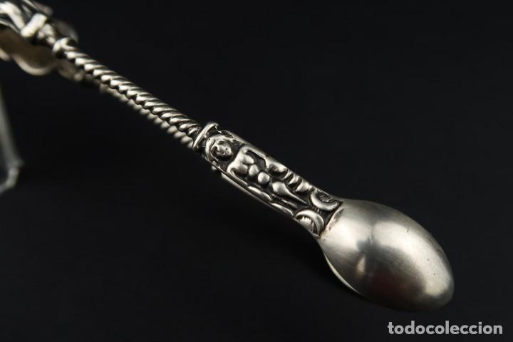 Antig&uuml;edades: Antiguas Pinzas de Plata - Foto 8
