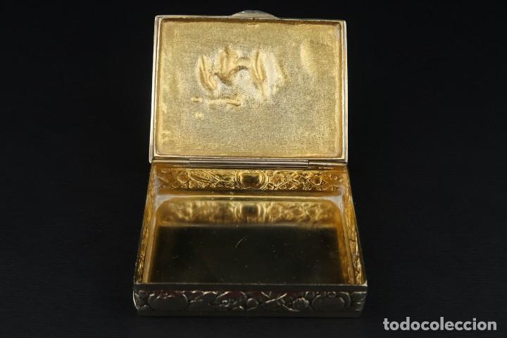 Antig&uuml;edades: Antigua Caja de Plata - Foto 10