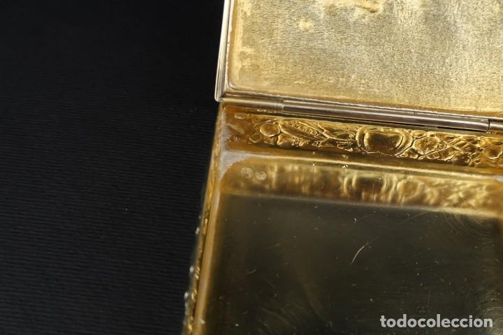 Antig&uuml;edades: Antigua Caja de Plata - Foto 12
