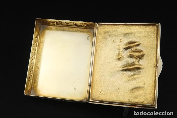 Antig&uuml;edades: Antigua Caja de Plata - Foto 13