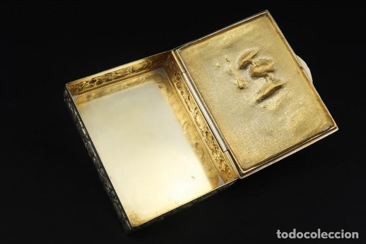 Antig&uuml;edades: Antigua Caja de Plata - Foto 16