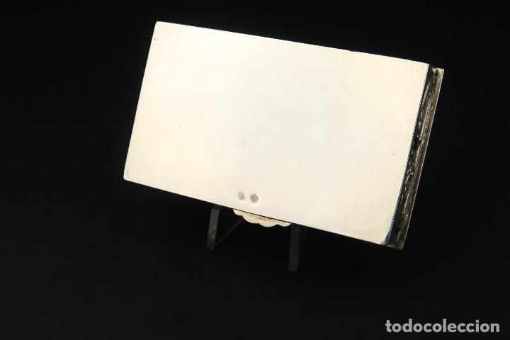 Antig&uuml;edades: Antigua Caja de Plata - Foto 10