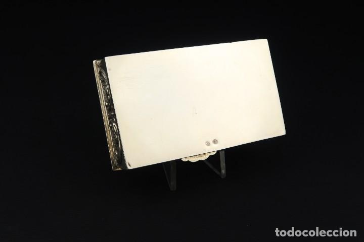 Antig&uuml;edades: Antigua Caja de Plata - Foto 12