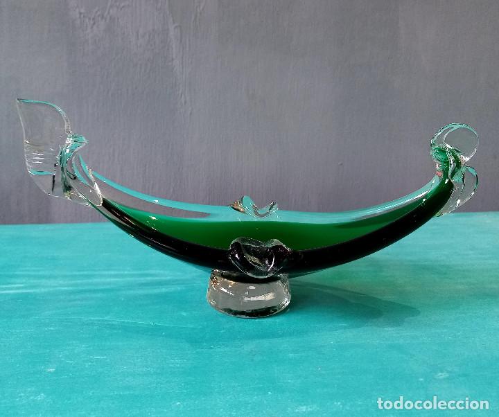 Antig&uuml;edades: CENICERO GONDOLA MURANO - Foto 1