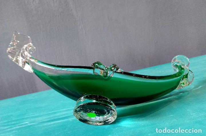 Antig&uuml;edades: CENICERO GONDOLA MURANO - Foto 6
