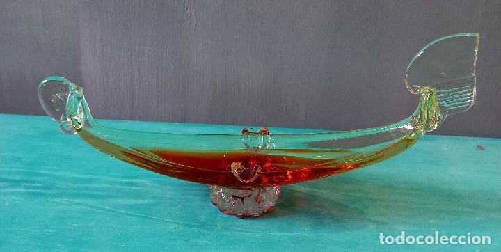 Antig&uuml;edades: CENICERO GONDOLA MURANO - Foto 2