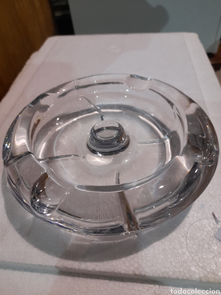 Oggetti Antichi: Elegante cenicero de cristal Nachtmann