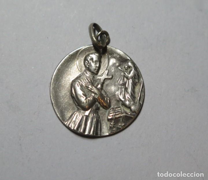 Antig&uuml;edades: MEDALLA. SANTO JESUITA. PLATA - Foto 1