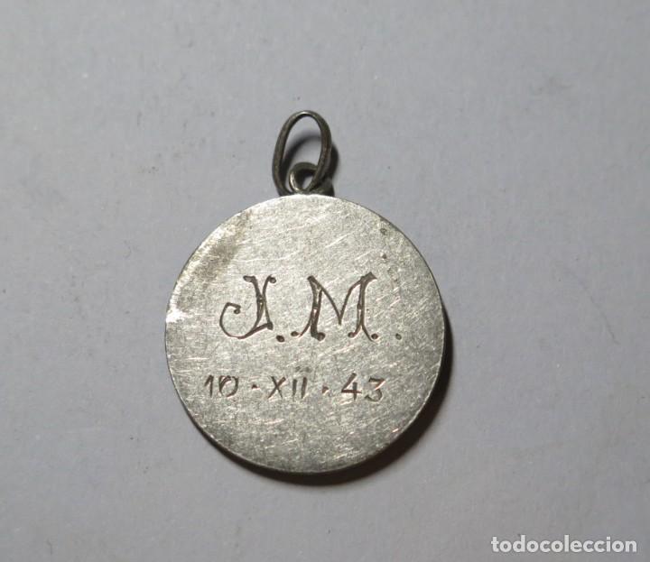 Antig&uuml;edades: MEDALLA. SANTO JESUITA. PLATA - Foto 2