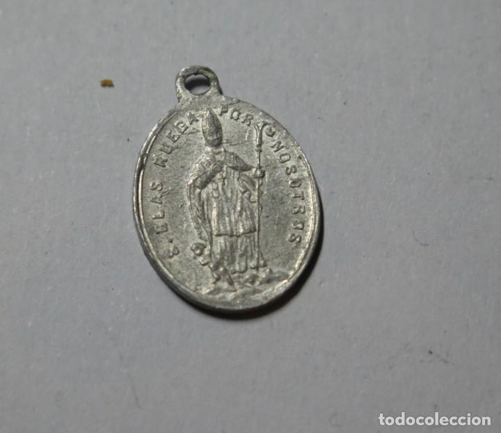 Antig&uuml;edades: MEDALLA. SAN BLAS. ANGEL DE LA GUARDA - Foto 1