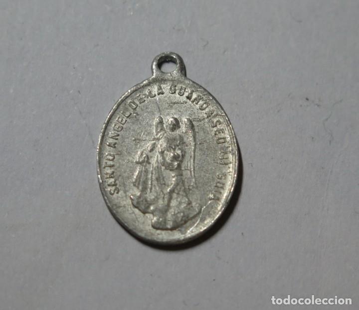 Antig&uuml;edades: MEDALLA. SAN BLAS. ANGEL DE LA GUARDA - Foto 2
