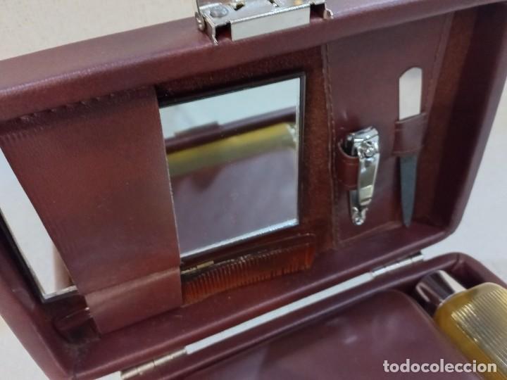 Antig&uuml;edades: NECESER (ESTUCHE-POLIPIEL) P. MARR&Oacute;N - Foto 3