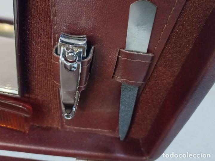 Antig&uuml;edades: NECESER (ESTUCHE-POLIPIEL) P. MARR&Oacute;N - Foto 4
