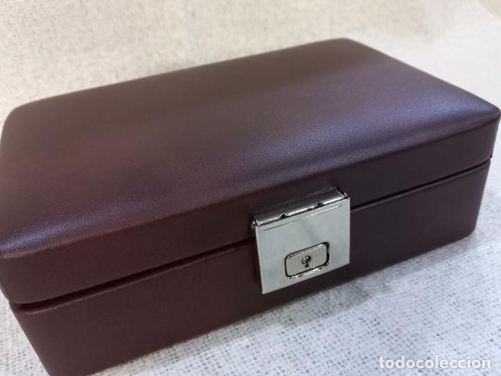 Antig&uuml;edades: NECESER (ESTUCHE-POLIPIEL) P. MARR&Oacute;N - Foto 6