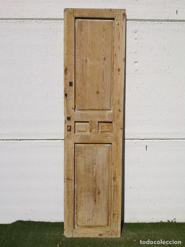 Antig&uuml;edades: Puerta antigua de interior de una hoja