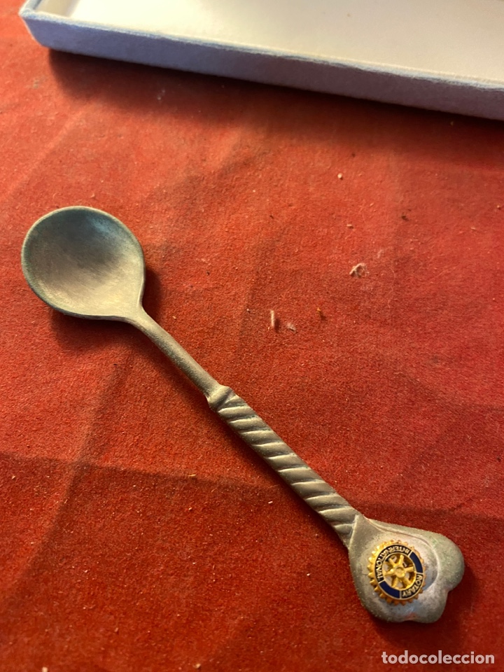 Antig&uuml;edades: Cuchara de plata ROTARY INTERNACIONAL - Foto 3