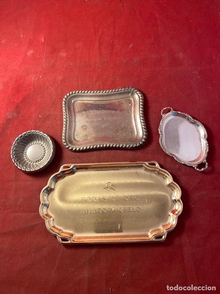 Antig&uuml;edades: Lote de bandejas - Foto 1