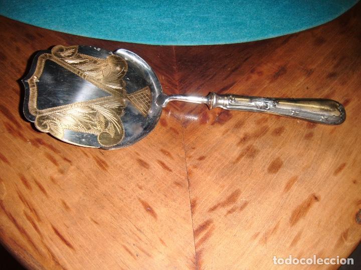 Antig&uuml;edades: Pala antigua de servir planteles - Foto 2