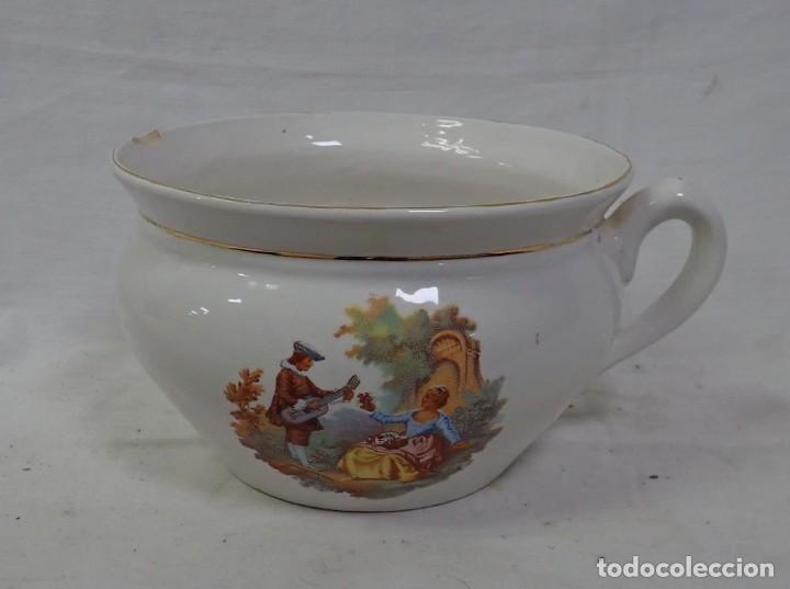 Antig&uuml;edades: escupidera en ceramica de la rambla - Foto 1