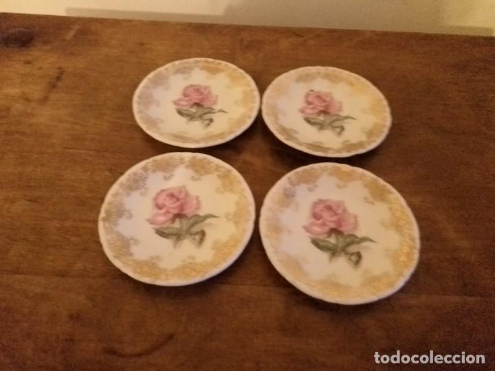 Antig&uuml;edades: 6 Platos Santa Clara 11 cm. - Foto 4