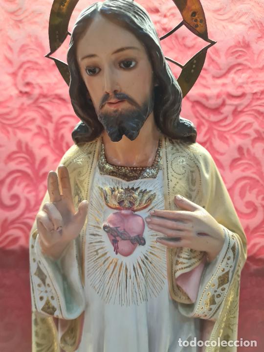 Antig&uuml;edades: SAGRADO CORAZ&Oacute;N BENDICIENDO - Foto 2