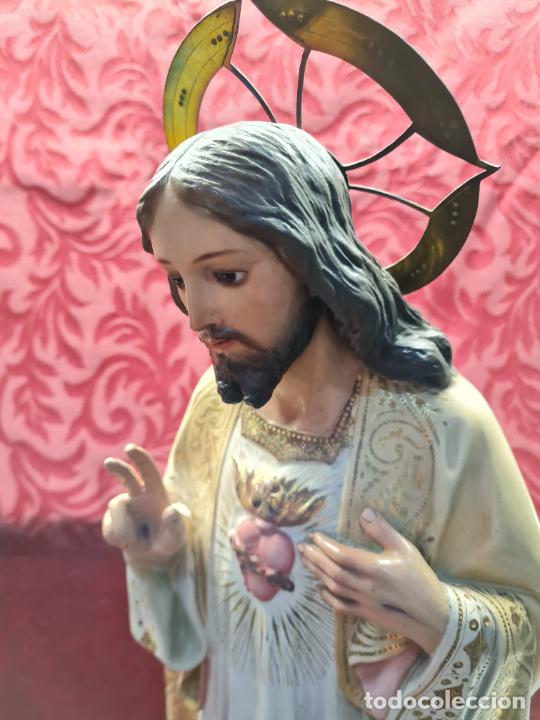 Antig&uuml;edades: SAGRADO CORAZ&Oacute;N BENDICIENDO - Foto 5