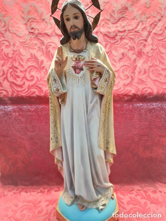 Antig&uuml;edades: SAGRADO CORAZ&Oacute;N BENDICIENDO - Foto 1