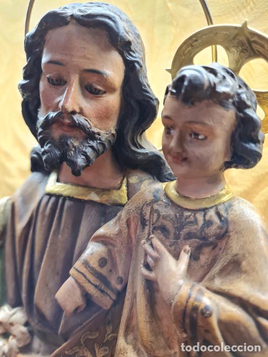 Antig&uuml;edades: SAN JOS&Eacute; CON NI&Ntilde;O EN BRAZOS - Foto 4