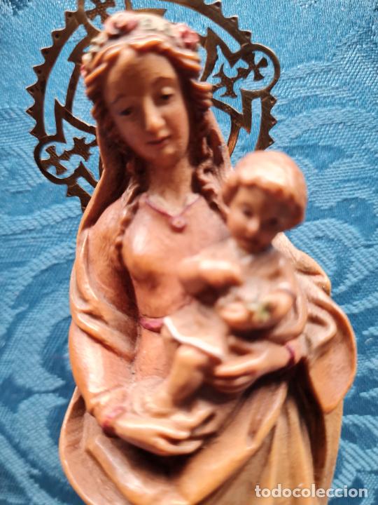 Antig&uuml;edades: RETABLO VIRGEN CON NI&Ntilde;O - Foto 3