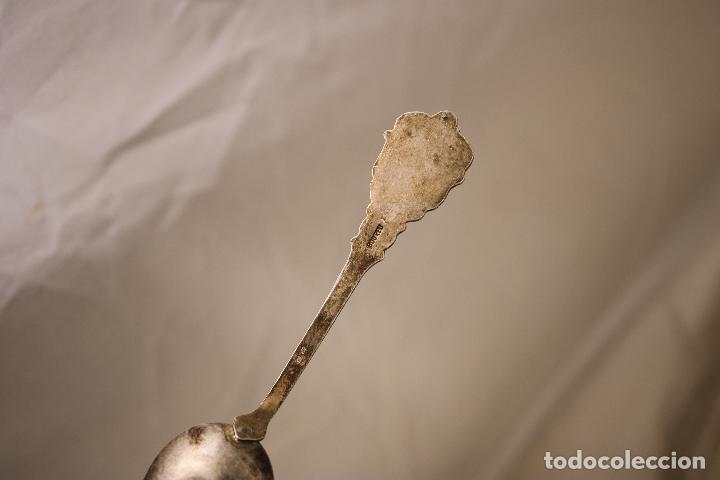 Antig&uuml;edades: cuchara plata 800 maria schutz - Foto 3