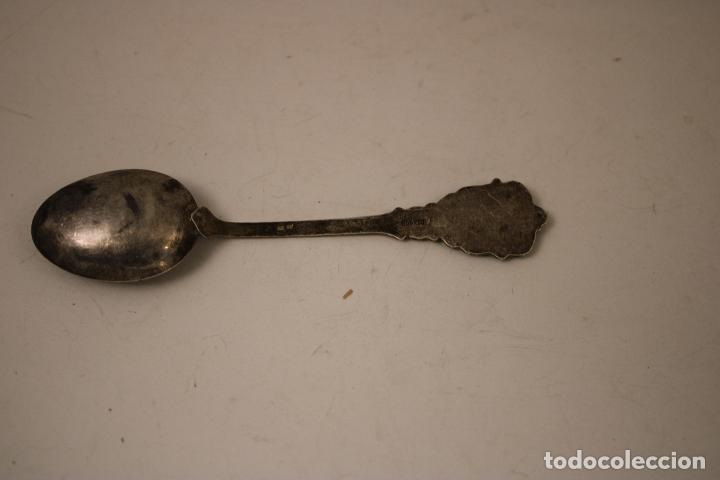 Antig&uuml;edades: cuchara plata 800 maria schutz - Foto 4
