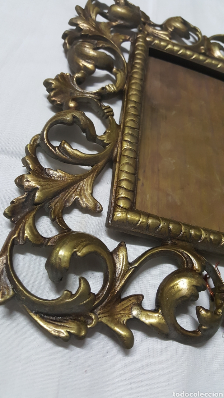 Antig&uuml;edades: MARCO DE BRONCE - Foto 2