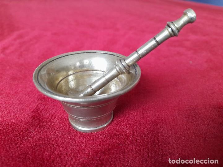 Antig&uuml;edades: Almirez peque&ntilde;o antiguo - Foto 1