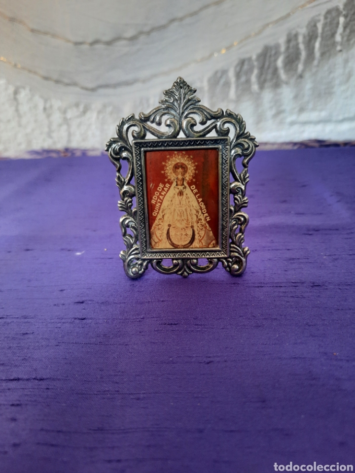 Antiques: Capillita de noche Virgen recuerdo de Quintanar de la Orden