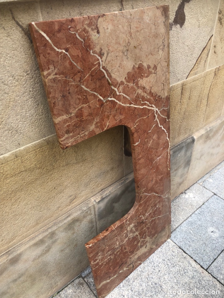 Antig&uuml;edades: ENCIMERA DE M&Aacute;RMOL PRECIOSO. - Foto 4