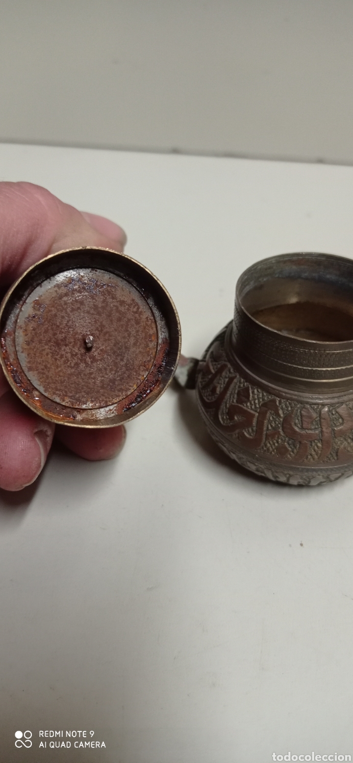 Antig&uuml;edades: Molinillo arabe para pimienta. Lat&oacute;n - Foto 6