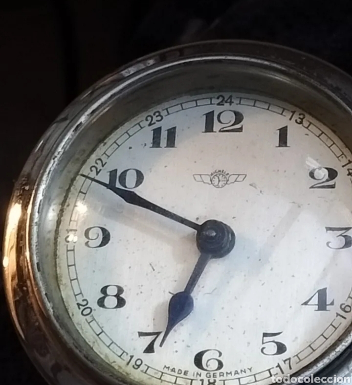 Antig&uuml;edades: Tintero con reloj elefante - Foto 8