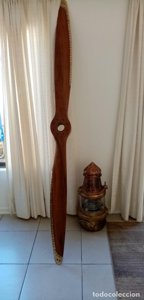 Antig&uuml;edades: H&eacute;lice de avi&oacute;n original 240 cms - Foto 1