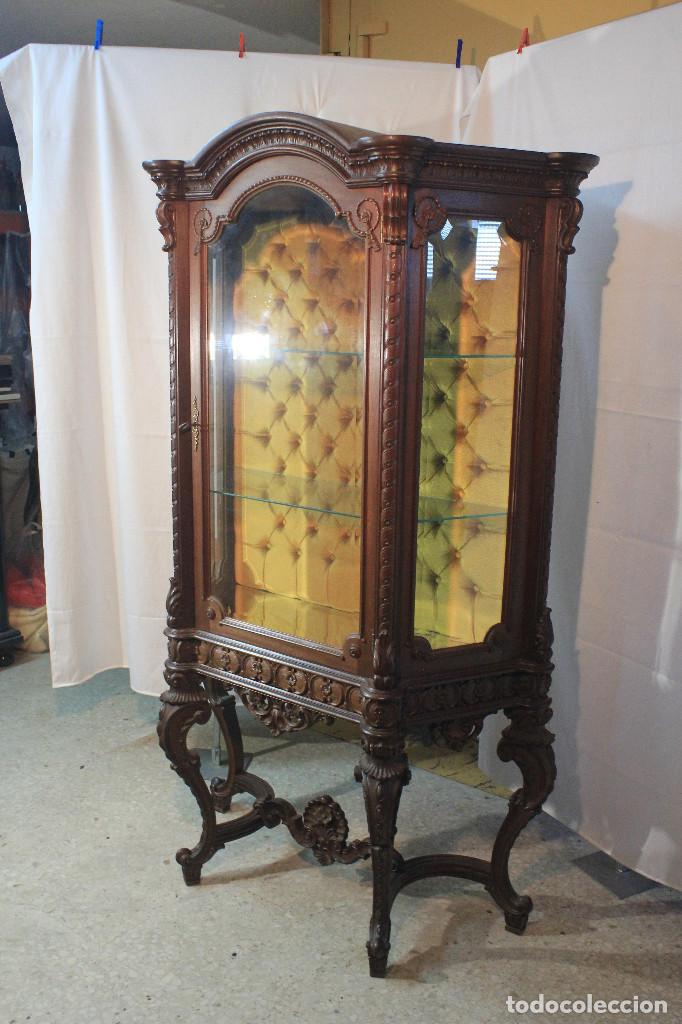 Antig&uuml;edades: VITRINA CAPITONE - Foto 2
