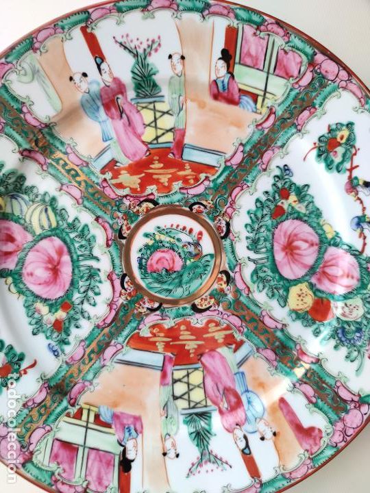 Antig&uuml;edades: PLATO PORCELANA CHINA - Foto 2