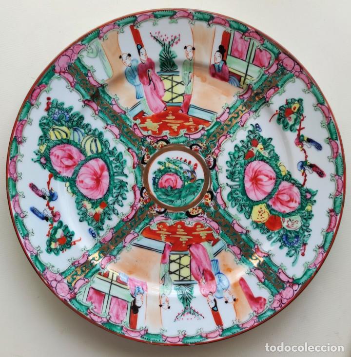 Antig&uuml;edades: PLATO PORCELANA CHINA - Foto 7