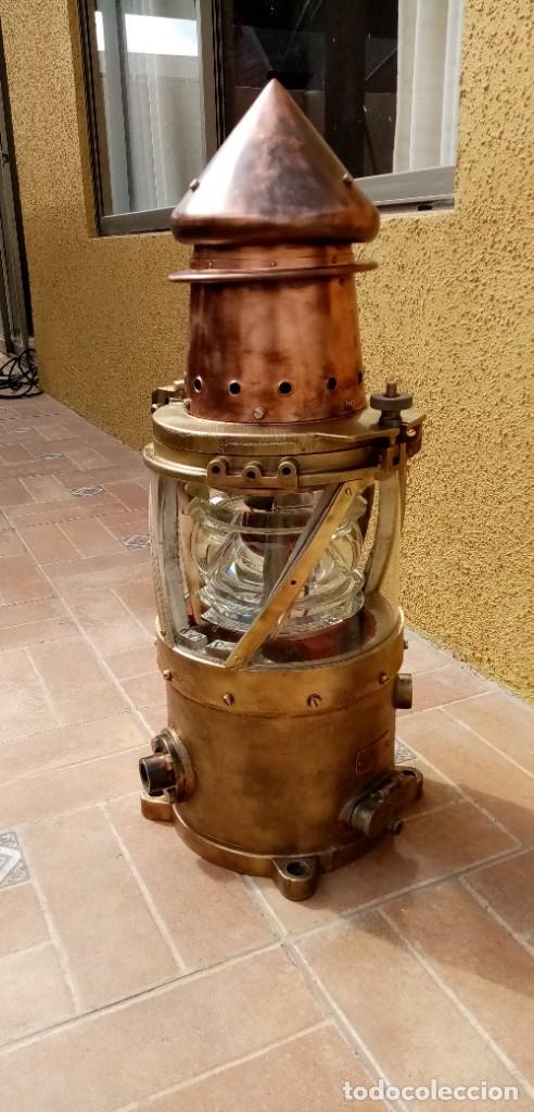 Antig&uuml;edades: Faro baliza antigua pincht - Foto 3